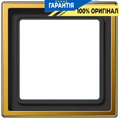 Рамка 1-а Jung LS 981GGO золото