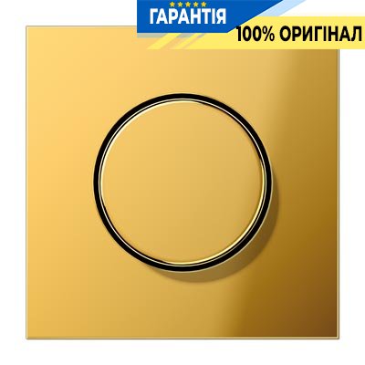 Панель диммера (светорегулятора) поворотного Jung GO2940 имитация золота