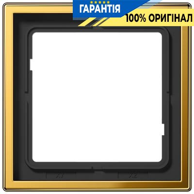 Рамка 1-а Jung GO2981 імітація золота