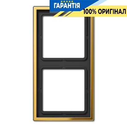 Рамка 2-я Jung GO2982 имитация золота
