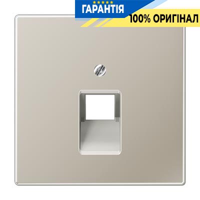 Панель розетки TF/PC 1-а Jung ES2969-1UA Edelstahl