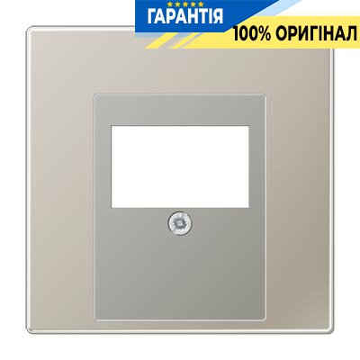 Панель аудіо розетки Jung ES2969T Edelstahl