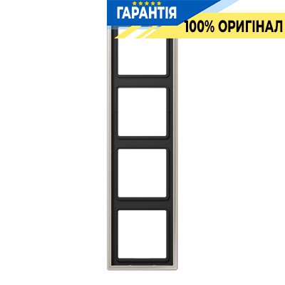 Рамка 4-а Jung ES2984 Edelstahl
