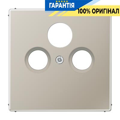 Панель розетки TV+R (SAT) Jung Edelstahl ES2990SAT