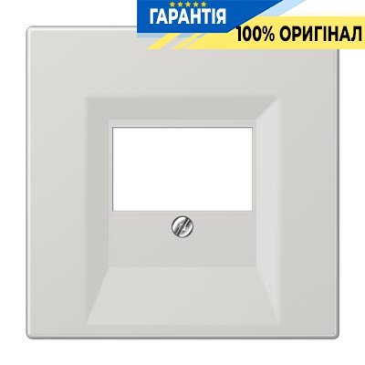 Панель аудиорозетки Jung LS969TLG светло-серый