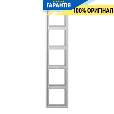 Рамка 5-я Jung LS985LG светло-серый