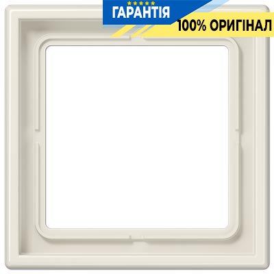Рамка 1-а Jung LS981W сл. кістка