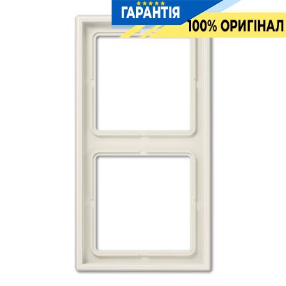 Рамка 2-а Jung LS982W сл. кістка