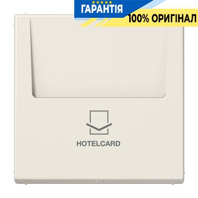 Накладка карточного выключателя Jung LS590 CARD сл. кость