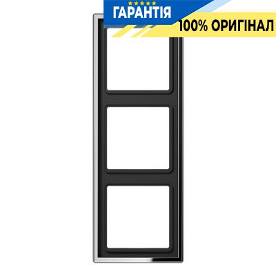 Рамка 3-я Jung GCR2983 Блестящий хром