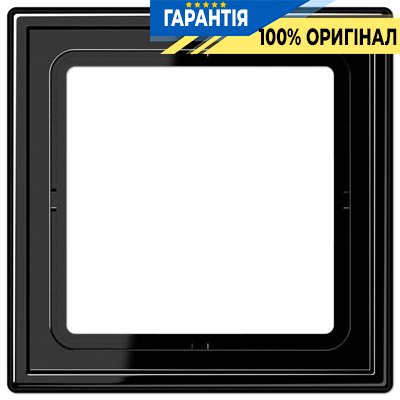 Рамка 1-я Jung LS981SW черный