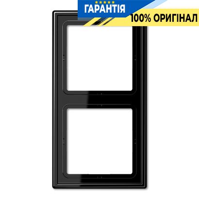 Рамка 2-я Jung LS982SW черный