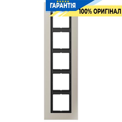 Рамка 5-я Jung LSP985ES Edelstahl