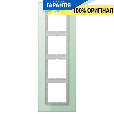 Рамка 4-а Jung LSP984GLAS Скло