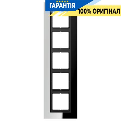 Рамка 5-а Jung LSP985GCR Блискучий хром