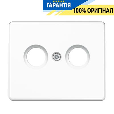 Панель розетки TV+R Jung SL561TVWW білий