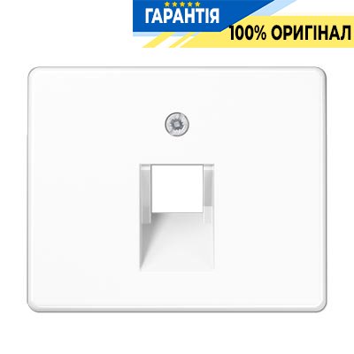 Панель розетки TF/PC 1-а Jung SL569-1UAWW білий