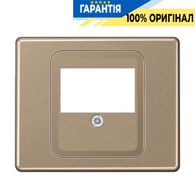 Панель аудиорозетки Jung SL569TGB бронза