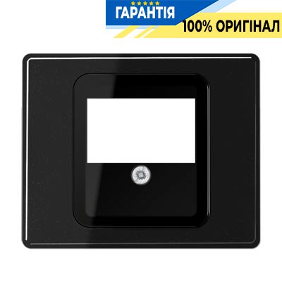 Панель аудіо-розетки Jung SL569TSW чорний