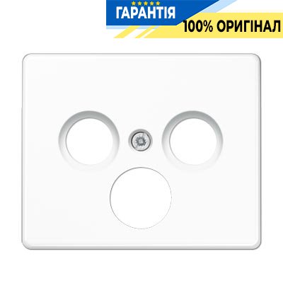 Панель розетки TV+R(SAT) Jung SL561SATWW белый