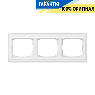 Рамка 3-а Jung SL583WW білий