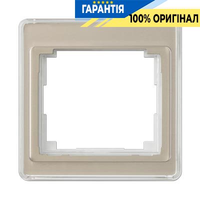 Рамка 1-я Jung SL581GB бронза