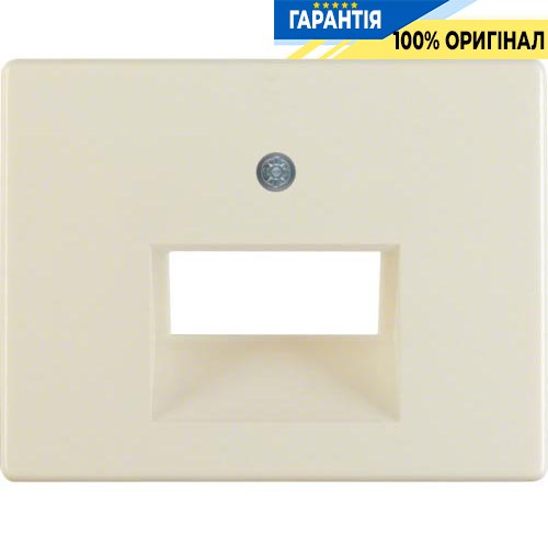 Накладка для розетки UAE / E-DAT, біла, Berker ARSYS 14090002