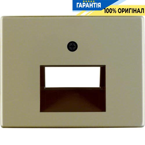 Накладка для розетки UAE/E-DAT, бронза, ARSYS, Berker 14100001