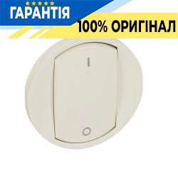 Клавіша 1-а для двополюсного вимикача Legrand Celiane 66218 слонова кістка