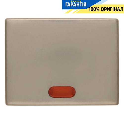 Клавиша 1-а с подсветкой, бронза, ARSYS, Berker 14160001