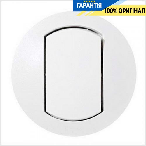 Накладка выключателя 1-кл. IP44 Legrand Celiane белая 67801