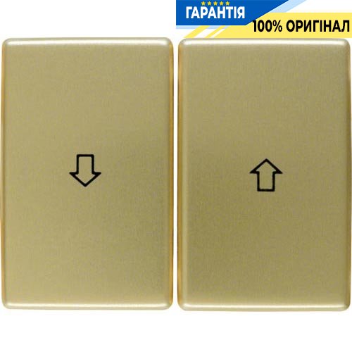 Клавіша 2-а зі знаком "Стрілка", золото, Berker ARSYS 14340102