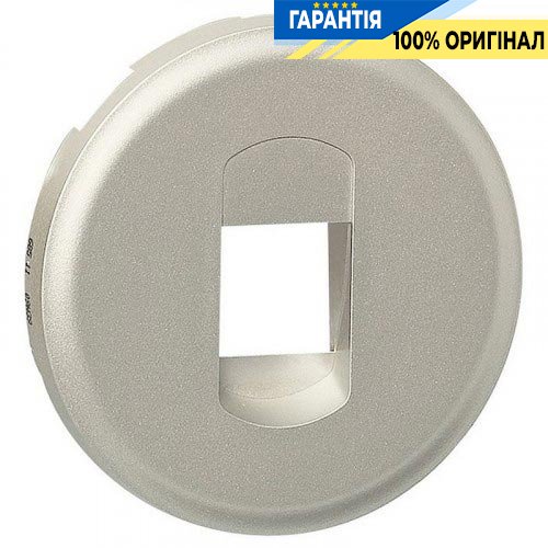 Накладка акустичної розетки Legrand Celiane титан 68511