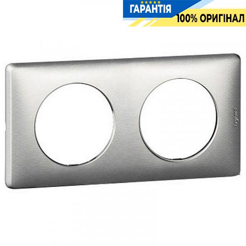 Рамка Legrand Celiane 2 місна титан 68902