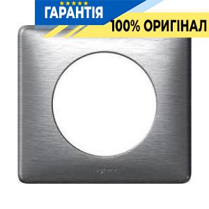 Рамка Legrand Celiane 1 місна алюміній 68921