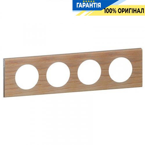 Рамка 4-я Legrand Celiane 69054, «Беленый Дуб»