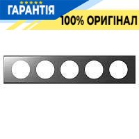 Рамка Legrand Celiane 69110 5 постов фактурная сталь