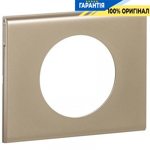 Рамка Legrand Celiane 69111 1 пост никель велюр