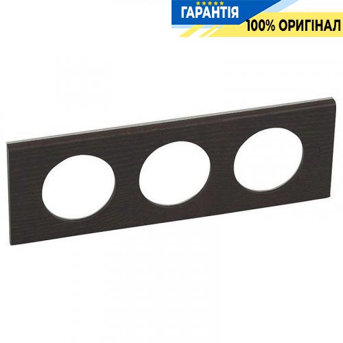 Рамка Legrand Celiane 69203, 3 пости венге