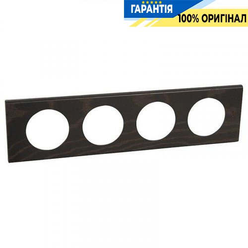Рамка Legrand Celiane 69204, 4 пости венге