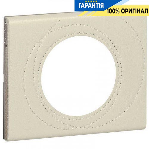 Рамка 1-я Legrand Celiane 69431, «Кожа Макиато»