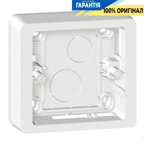 Коробка Legrand Celiane 80241 1 пост для накладного монтажа белая