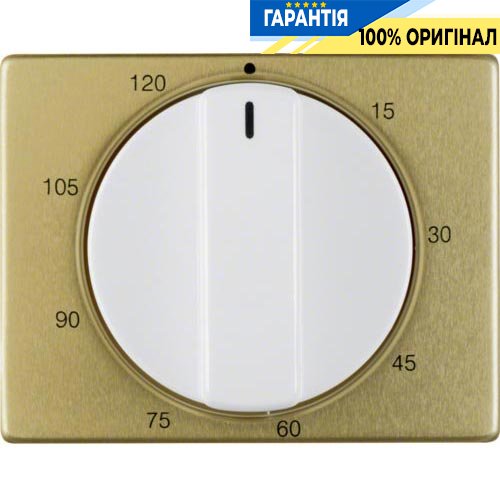 Накладка для механічних таймерів 0-120 хв., Золото, Berker ARSYS 16350102