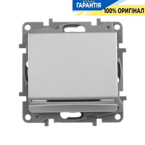 Вимикач для готельних номерів Legrand Etika 672493, алюміній