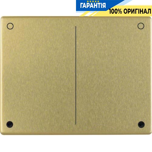 Кнопка для универсального нажимного диммера, золото, ARSYS, Berker 17650012