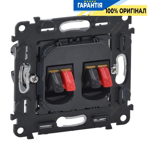 Механизм двойной акустической розетки, Legrand in'Matic 753078