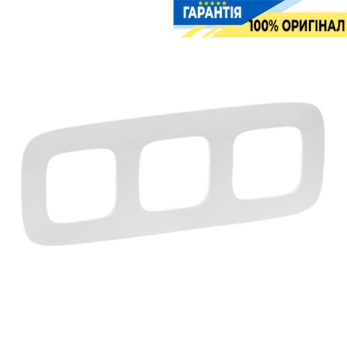Рамка 3-а, Legrand Valena Allure 754303, білий