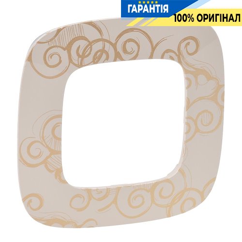 Рамка 1-ша, Legrand Valena Allure 754351, нарцис золото