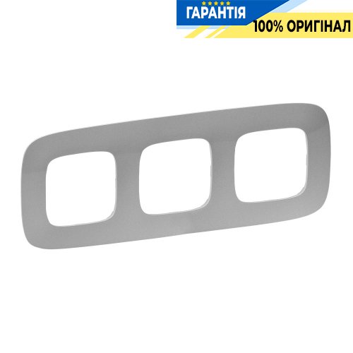 Рамка 3-а, Legrand Valena Allure 754393, алюміній