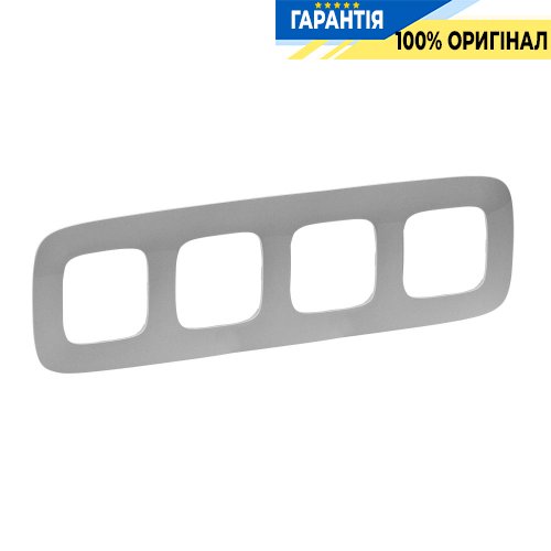 Рамка 4-а, Legrand Valena Allure 754394, алюміній